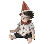 SIBANIA - Statue en porcelaine conte de fées PINOCCHIO PETIT - Statue en porcelaine - Décoration artisanale élégante, fabrication artistique classique Vicentina - Fabriqué en Italie