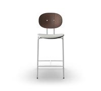 Sibast Furniture Piet Hein Tabouret de Bar Noyer Chrome et Noyer 123