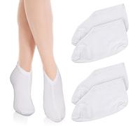 Sibba Lot de 2 paires de chaussettes hydratantes pour la nuit cosmétiques et hydratantes pour homme et femme lotion hydratante pour les pieds secs et craquelés