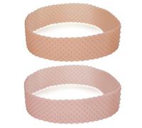 Sibba Lot de 2 SerreTêtes éLastiques en Silicone pour Perruque pour Femme Unisexe pour Maintenir la Perruque en Place Sans Couture Bande de Préhension de Perruque