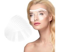 Sibba Lot de 30 cache-yeux jetables en plastique - Protection du visage - Pour microblading - Maquillage permanent - Extensions de cils - Pour la cataracte - Chirurgie des yeux et des sourcils
