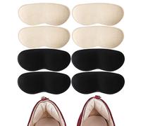 Sibba Lot De 4 Paires De Semelles De Talon Pour Ajouter Du Volume SuppléMentaire à Vos Chaussures Vrac Anti-Ampoules Pour Chaussures Qui Sont Trop Gros Pour Les Soins Des Pieds Homme Et Femme