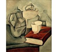 SIbeg Tirages Toile D'art D’art Murales De Célèbres Tableaux le livre de Juan Gris Pour les Décorations pour la Maison 60x90cm