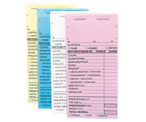Sibel Account Book Without Numbers 10pcs White