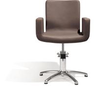 Sibel Attractio Fauteuil de Coiffure Brun / Base Pied Etoile
