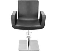 Sibel Attractio Fauteuil de Coiffure Noir / Base Pied Carré