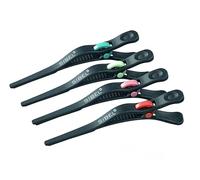 Sibel Bird Pinces sépare mèches non métalliques 14 cm. 4 pièces.