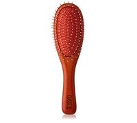 Sibel Brosse Pneumatique Bois GM Picots Perles pour Chien 22 cm