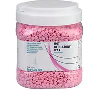 Sibel Cire perles pelable visage et corps Rose, visage et corps Liposoluble, Sans bandes