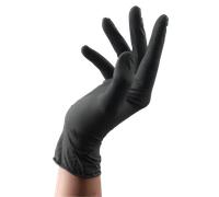 Boite de 100 Gants Latex Black Taille L