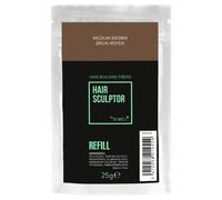 Sibel Hair Sculptor Hair Building Fibers Refill 25g Medium Brown