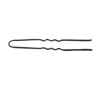 Sibel Metal Pins Wavy Black Box - 500 Pieces 70mm