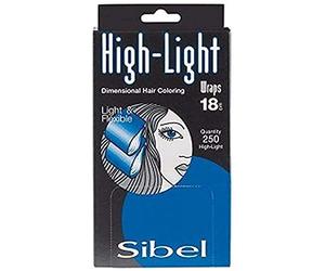 Sibel - Papiers Meches Wraps 10 X 18 Cm 250 Pcs