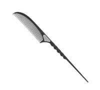 Sibel Peigne A Queue En Carbone 22 CM Noir Unisex