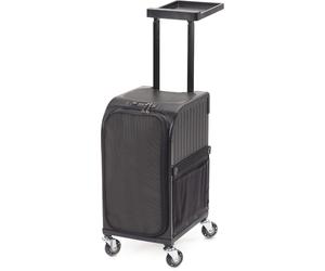 Sibel RollerCoaster Stoolcase Valise-Tabouret roulant / Noir
