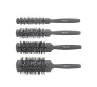 Sibel Round Kit 4 thermische borstels zwart 1st
