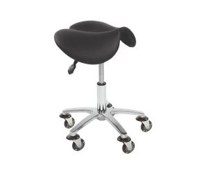Sibel Saddle Stool Multifunctional Black