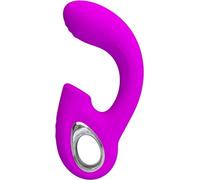 Sibel Sibel Vibromasseur point G avec stimulateur clitoridien, 10 vibrations, Violet