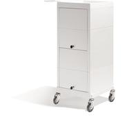 Sibel Tablette de Fonction Discrete/Lock blanc crème