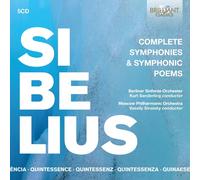 SIBELIUS:COMPLETE SYMPHONIES & SYMPHONIC (QU) - SINAISKY/+ 5 CD NEUF