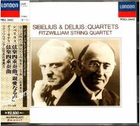 Sibelius / Delius : Quatuors à cordes