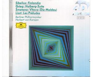 Sibelius/Grieg/Smetana/Liszt-Karajan-Finlandia