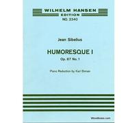 Sibelius J. - Humoresque Op.87 N°1 - Violon & Piano