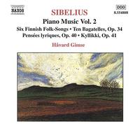 Sibelius, J. – Œuvre complète pour piano Vol.2 : Chants populaires, Bagatelles – Import