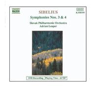 Sibelius, J. - Symphony 3/4