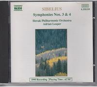 Sibelius Jean - Sinfonia N.3 OP.52, N.4 OP.63 [Import]
