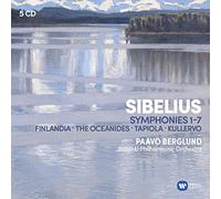 Jean Sibelius – 7 Symphonies, Finlandia, Oceanides, Tapiola, Kullervo – Coffret CD