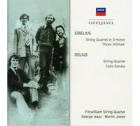 Sibelius : Quatuor à cordes en ré mineur / Delius : String Quartet ; Cello Sonata