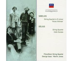 Sibelius : Quatuor à cordes en ré mineur / Delius : String Quartet ; Cello Sonata