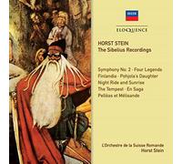 Sibelius Recordings by STEIN / ORCH DE LA SUISSE ROMANDE [Audio CD] NEUF
