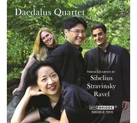 Sibelius, Stravinsky, Ravel. Daedalus Quartet