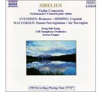 Sibelius/Svendsen/Sindlin by Kang/Csrso/Leaper [Compact Disc] NEUF
