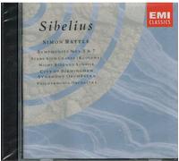 Sibelius : Symphonies (Symphonie) nos 5 et 7 / Rattle, City of Birmingham - CD