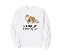 Siberian Cats Extreme Fluff Zone Design propriétaire de Chat Sweatshirt