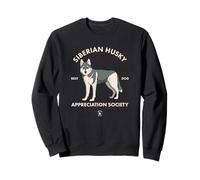 Siberian Husky Appreciation Society - Meilleur Chien dessiné à la Main Sweatshirt