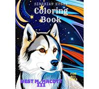 Siberian Husky: Coloring Activity Book