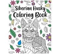 Siberian Husky Coloring Book