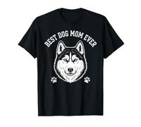 Siberian Husky MOM Proud Love Best Ever Owner Puppy Lover T-Shirt
