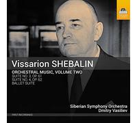 Siberian So & Vasiliev - Shebalin, Vissarion : Musique Orchestrale - Volume 2