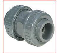 SIBO Clapet anti-retour en PVC 40 mm avec 2 klebem uffen jusqu'à 16bar Top Qualité