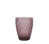 Sibo Homeconcept - Gobelet Diamond 28 ouleur pourpre (lot de 6)