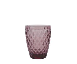 Sibo Homeconcept - Gobelet Diamond 28 ouleur pourpre (lot de 6)