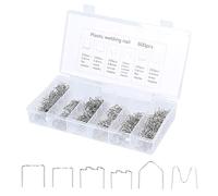 Sibomtex Kit d'agrafes pré-découpées pour machine à souder en plastique pour machine à souder en plastique