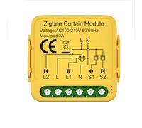 Sibomtex Tuya Module de rideau motorisé électrique avec télécommande compatible avec et assistant pour passerelles de commande vocale