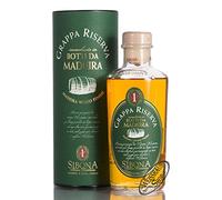 Sibona GRAPPA RISERVA Botti Da MADEIRA 44% Vol. 0,5l in Giftbox