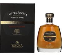 Sibona GRAPPA RISERVA botti da Porto SINGLE BARREL Limited Edition 44% Vol. 0,7l in Giftbox